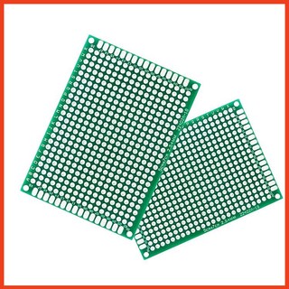 Bảng mạch đục lỗ pcb 5*7cm chất lượng cao - khoảng cách lỗ 2.54mm, dày 1,6mm
