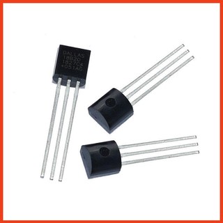 Cảm biến nhiệt độ ds18b20 18b20 - khoảng đo -55 đến 125 độ