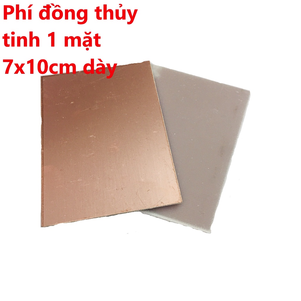 Phíp đồng 2 Mặt 10x15 cm dày 1,6mm