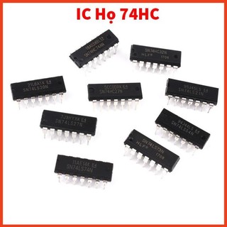 Ic họ 74hc sn74hc chân cắm - 74hc00 74hc02 74hc04 74hc08 74hc10 74hc14 74hc20 74hc32 74hc126 74hc138 74hc139