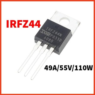 Mosfet kênh n irfz44 49a/55v/110w to-220