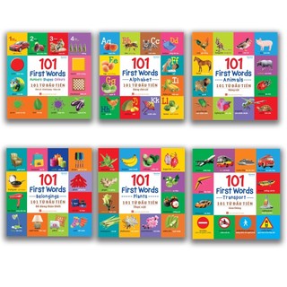 Sách: combo 101 từ đầu tiên /101 first words