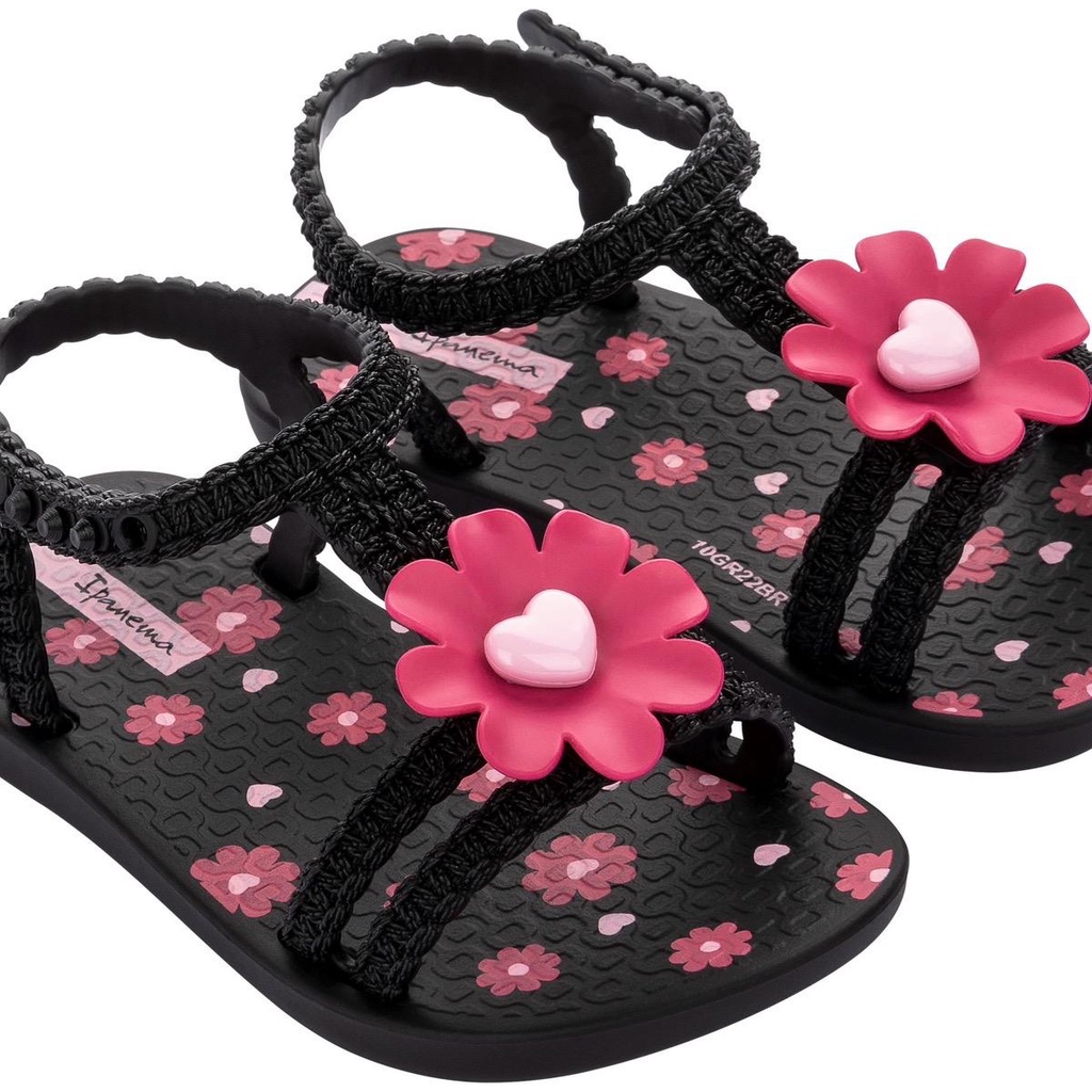 Dép Ipanema Detalhes chính hãng cho bé gái