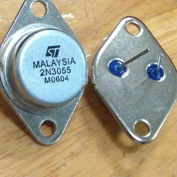 Tran Công Suất Ngược NPN 2N3055 TO-3 15A/100V - Sò Sắt Malaysia