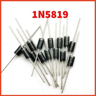 Túi 10 con - 1n5819 - diode schottky in5819 1a/40v do-41 chân cắm - đi ốt nhanh 5819