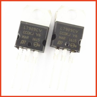 Ic ổn áp nguồn âm 9v 7909 l7909 l7909cv lm7909 7909cv 1.5a to-220 chân cắm