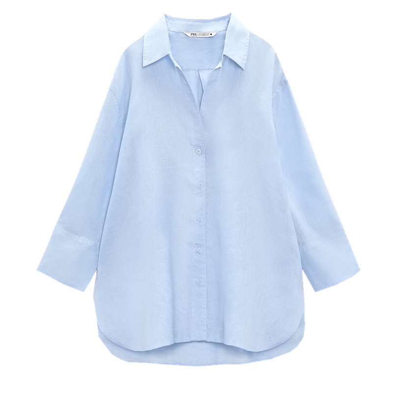 Made in Morocco - Áo Zara Sơ mi trơn giản dị