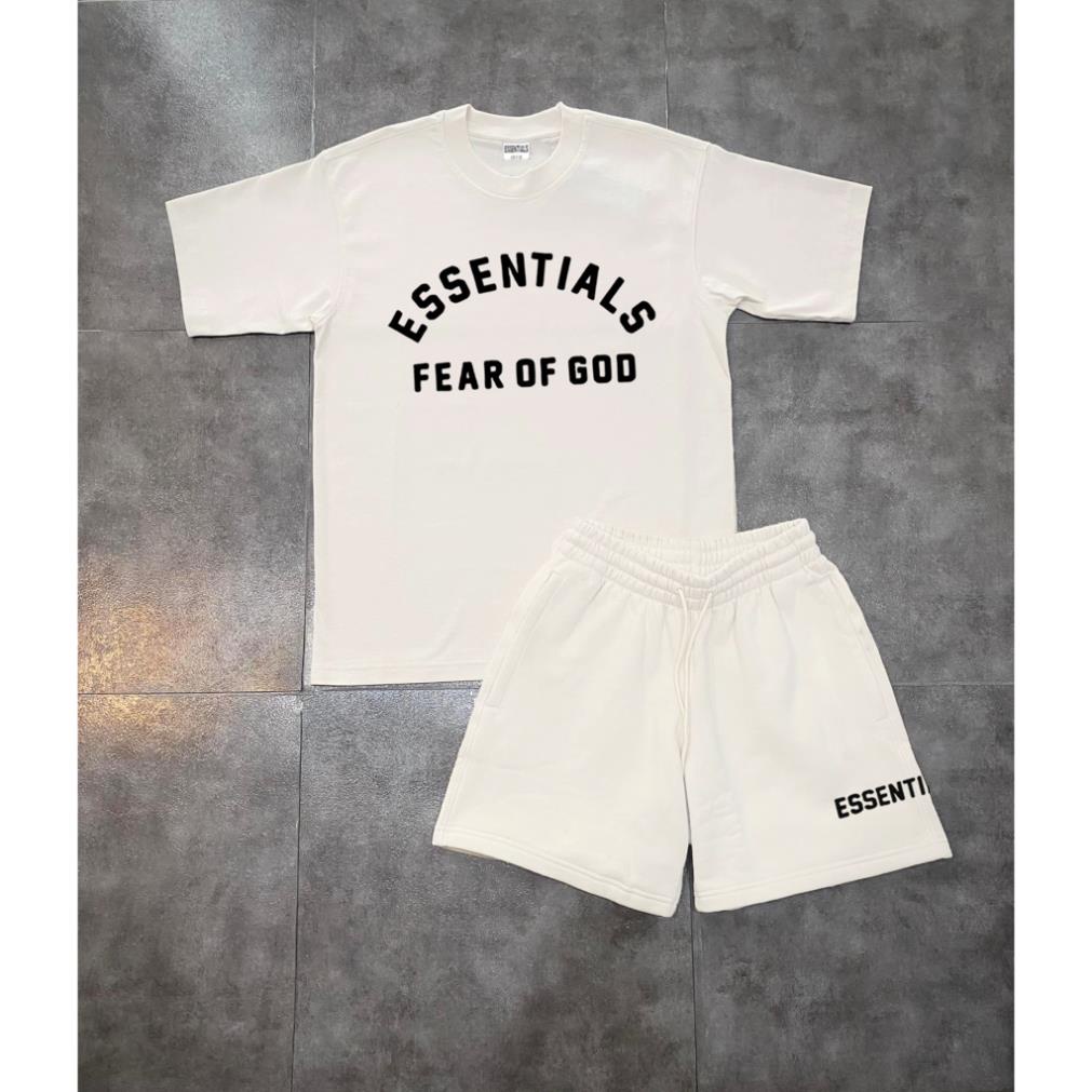 Bộ Thể Thao Nam Nữ Esstential SX BamBoo Bộ Quần Áo thun Unisex