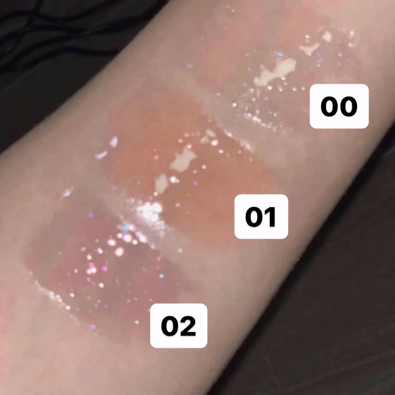 Son tint bóng nhũ Romand Glasting Water Gloss