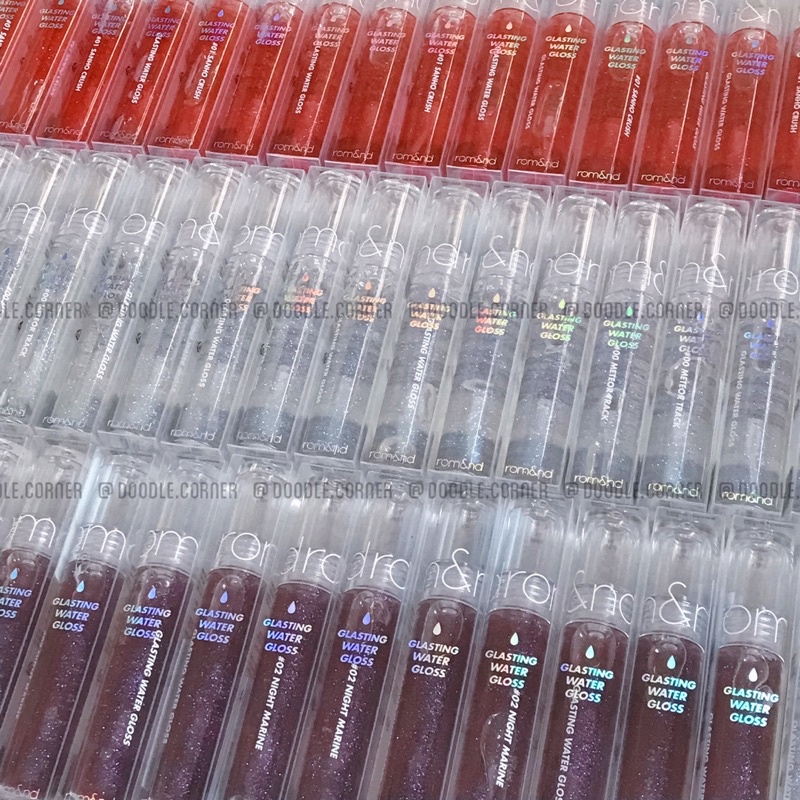 Son tint bóng nhũ Romand Glasting Water Gloss