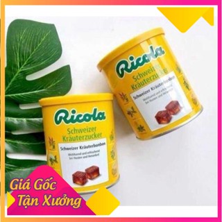 [chính hãng] Kẹo ngậm ho thảo dược khàn giọng Ricola của Đức hộp 250g