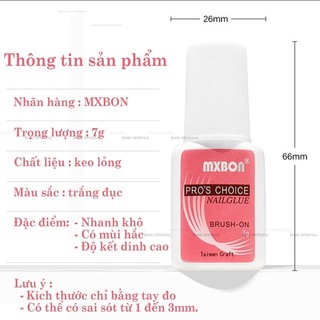 Keo MXBON dán móng - đính đá , charm [hàng loại 1]