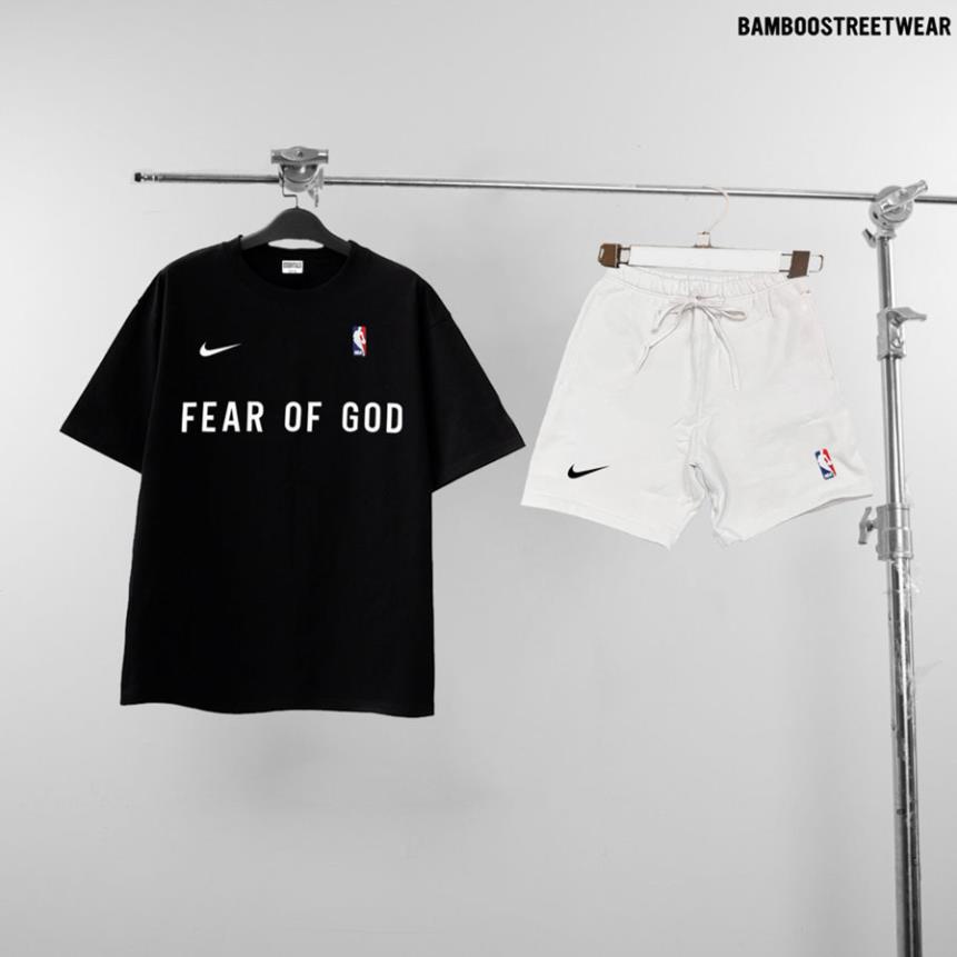 Bộ Thể Thao Nam Nữ Fear of gold  SX BamBoo Bộ Quần Áo thun Unisex Fear of gold