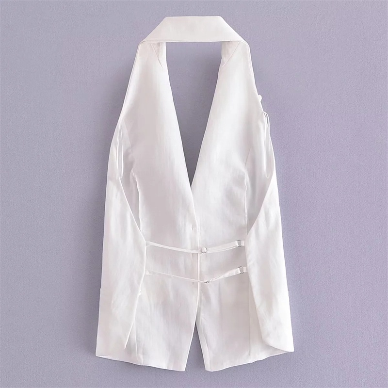 Made in Morocco - Áo Zara Vải Lanh Cao Cấp hở lưng sexy