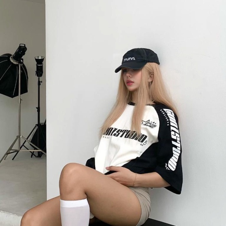 Áo phông LV hoa lá cành phối màu họa tiết 3D 2 màu đen trắng - Áo LV nam nữ cực chất thời trang trend 2023