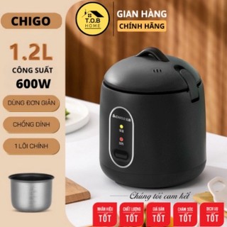 Nồi cơm điện Mini Chigo Chính Hãng, nồi nấu đa năng mini,nấu cơm,hầm cháo,hấp,xào,luộc an toàn, tiện ích, tiết kiệm điện