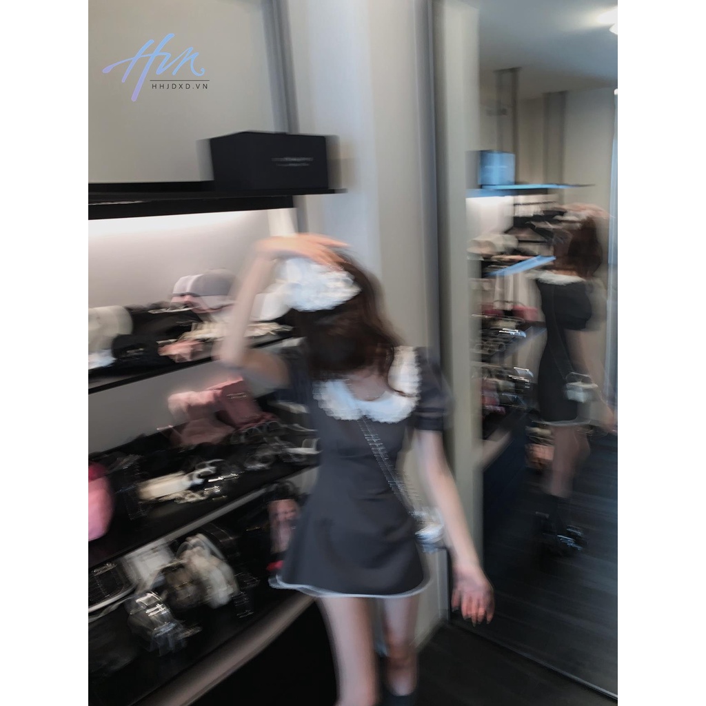 Đầm Ngắn Dáng Ôm Eo Hẹp Phong Cách Pettiskirt Tinh Khiết Thời Trang Mùa Hè Cho Nữ