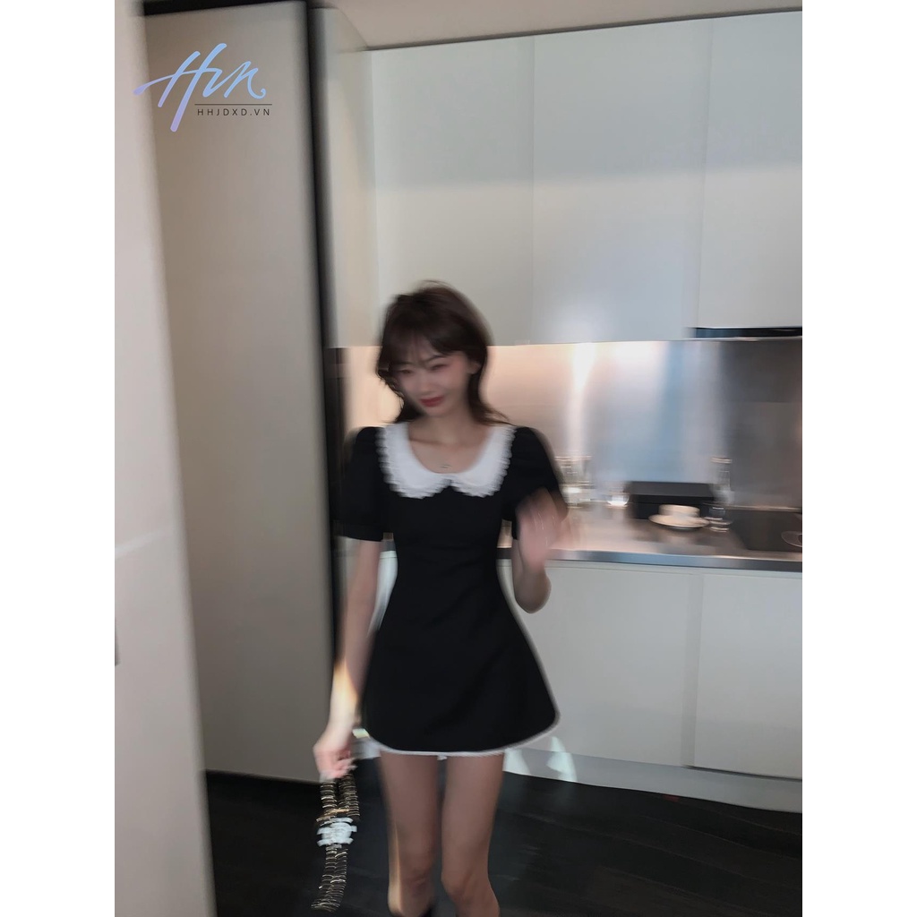 Đầm Ngắn Dáng Ôm Eo Hẹp Phong Cách Pettiskirt Tinh Khiết Thời Trang Mùa Hè Cho Nữ