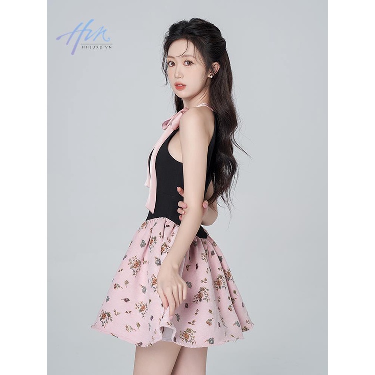 Đầm Ngắn Không Tay Cao Cấp Thời Trang Mùa Hè Phong Cách Pháp Hàng Mới Dành Cho Bạn Nữ