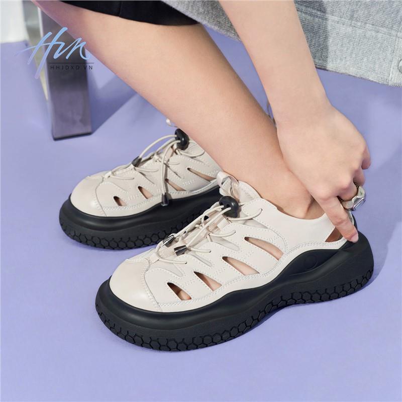 Giày Sandal Đế Dày Thời Trang Mùa Hè 2023 Cho Nữ