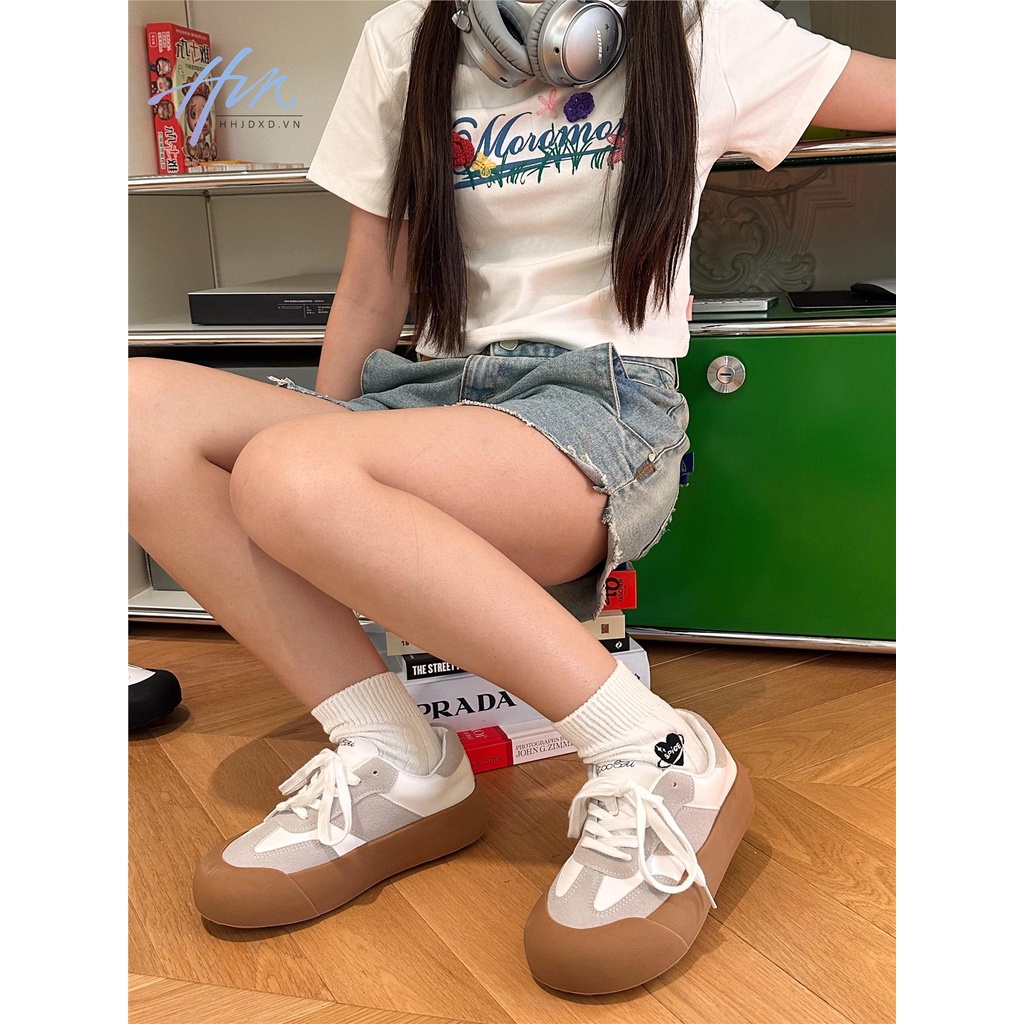 Giày Thể Thao Mùa Hè 2023 Đế Phẳng Mỏng Phong Cách Mới