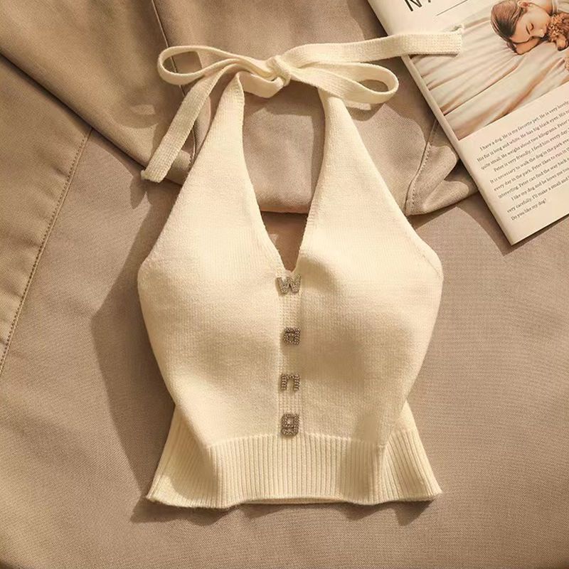 Áo Hai Dây Dáng Ôm Hở Lưng Thời Trang Mùa Hè Hàng Mới Bán Chạy Phong Cách Desire