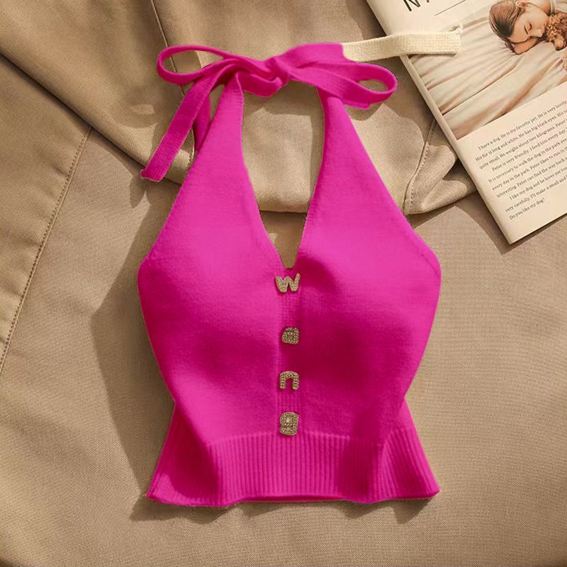 Áo Hai Dây Dáng Ôm Hở Lưng Thời Trang Mùa Hè Hàng Mới Bán Chạy Phong Cách Desire