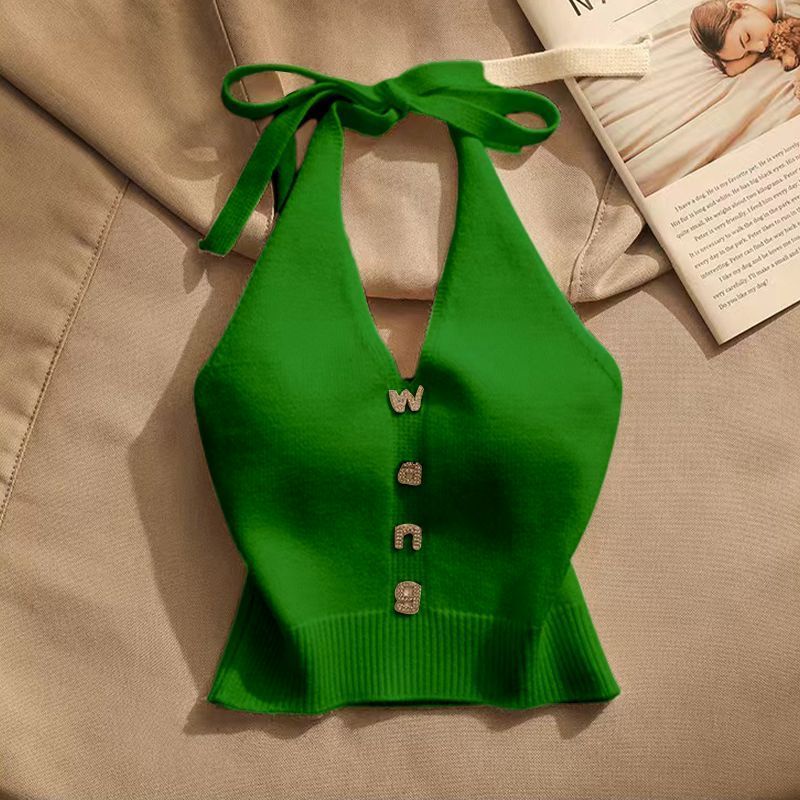 Áo Hai Dây Dáng Ôm Hở Lưng Thời Trang Mùa Hè Hàng Mới Bán Chạy Phong Cách Desire