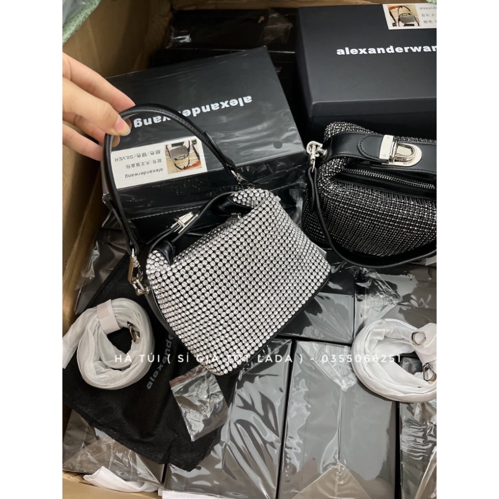 Túi wang cốp đá mới kèm dây mang chéo  - Hà Túi