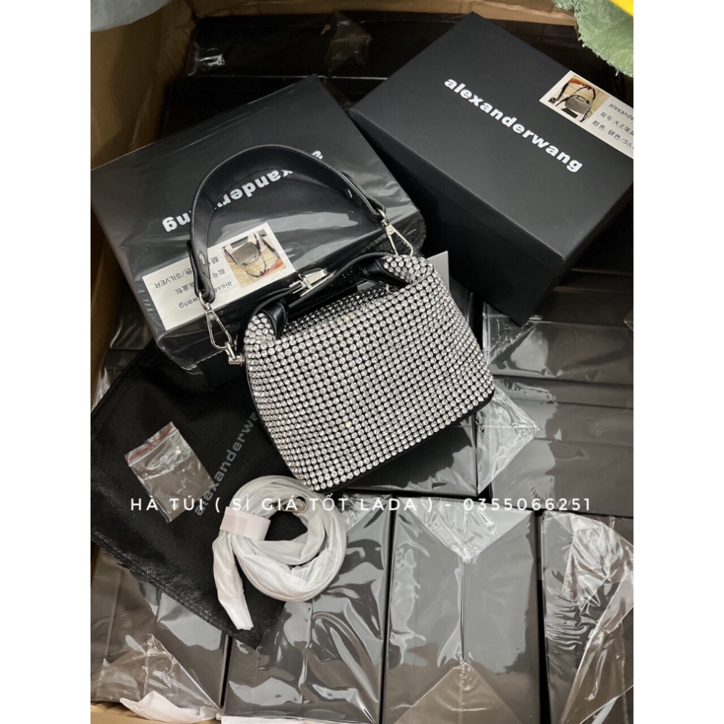 Túi wang cốp đá mới kèm dây mang chéo  - Hà Túi