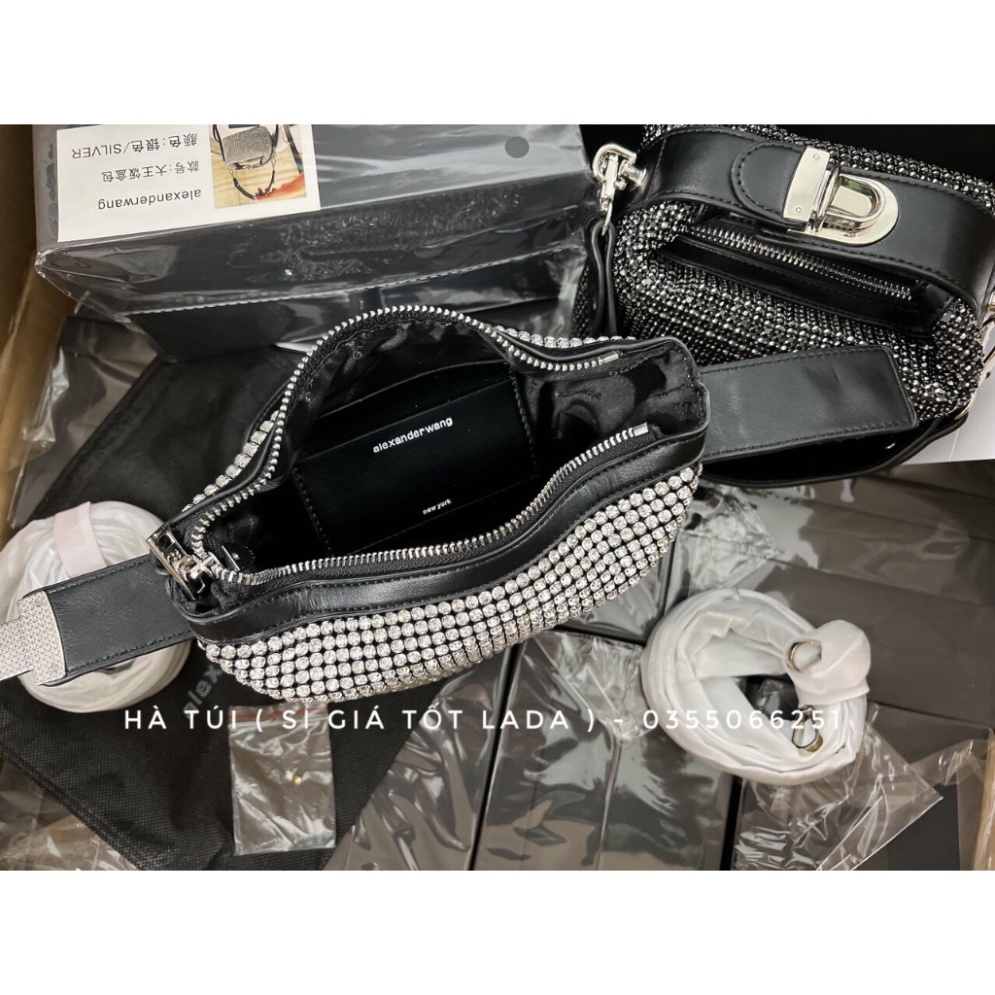 Túi wang cốp đá mới kèm dây mang chéo  - Hà Túi