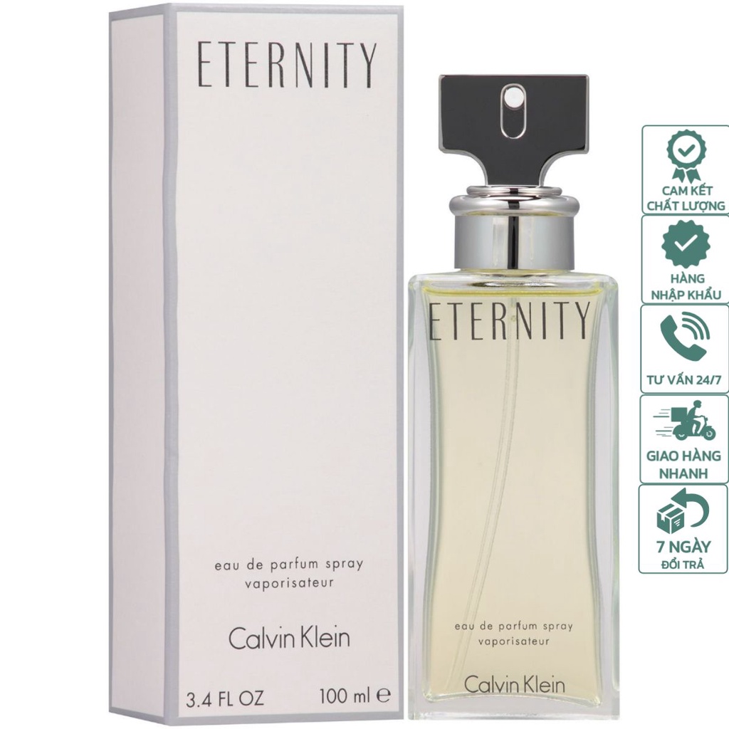 Nước hoa nữ CK Enternity 100ml Fullseal/Tester