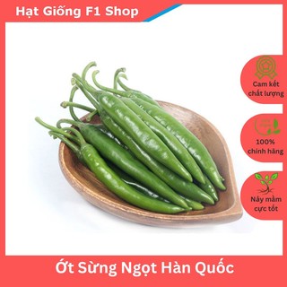 Hạt giống ớt sừng ngọt hàn quốc trái dài