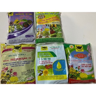 Phân Bón Đầu Trâu NPK 20-20-15 (Gói 1kg)