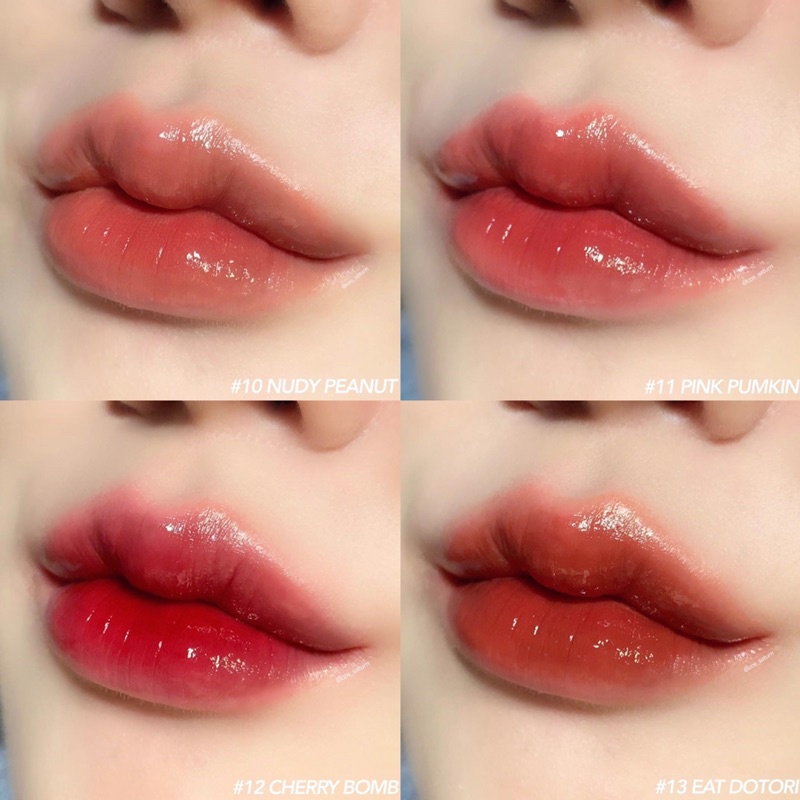 Son tint lì Romand Juicy Lasting Tint full 33 màu