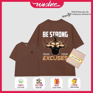 Áo thun nữ WOSHEE áo thun local brand vải dày đứng form 100% cotton 2 chiều áo cotton mát mẻ chất lượng cực tốt GY029