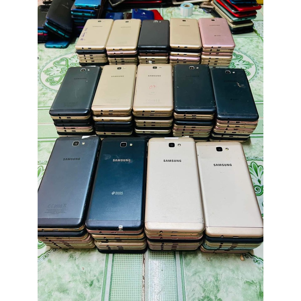 Xác điện thoại Samsung J7 Prime hư màn hình. Bao main rin full chức năng. BH 36 tháng