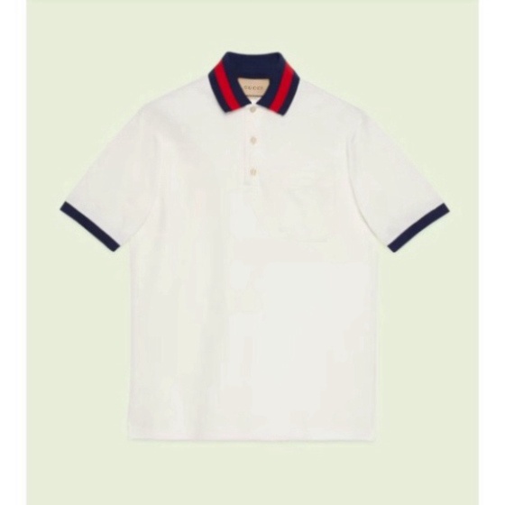 ÁO THUN POLO GUCCI WEB STRIPE , ÁO THUN GC SỌC VIỀN CỔ ÁO NAM NỮ UNISEX The.Peguin .TheStrawBerry