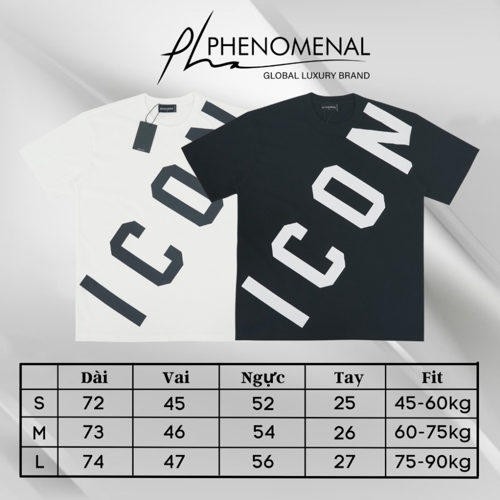 ÁO THUN DSQ2 ICON , ÁO THUN DSQ2 NAM NỮ UNISEX