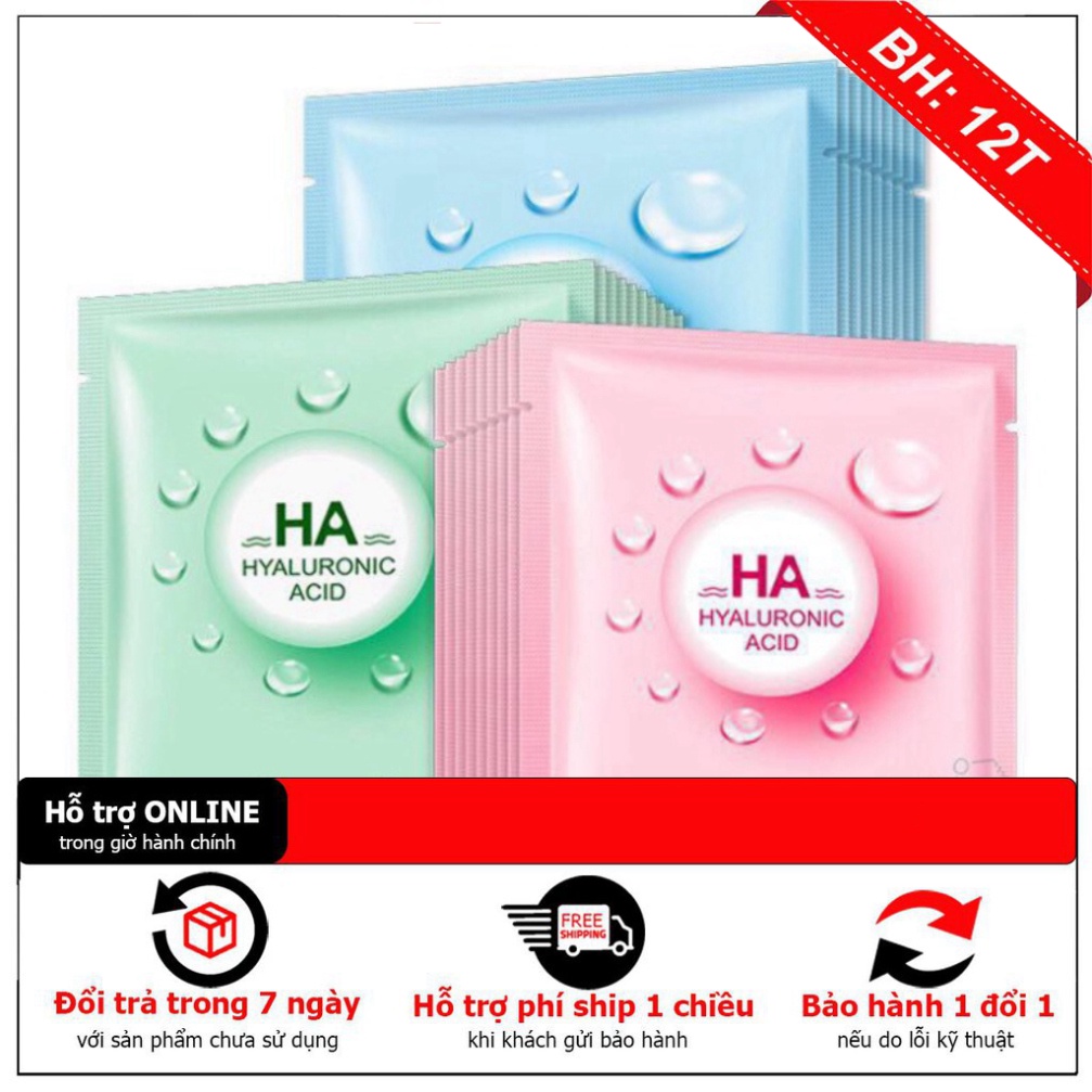 Mặt nạ giấy dưỡng trắng da mụn cấp ẩm thải độc HA Images - mn02 winwinshop01