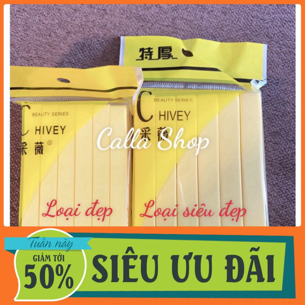 Bọt biển. Bông nở rửa mặt. Gói 12 miếng. Yun.shop32