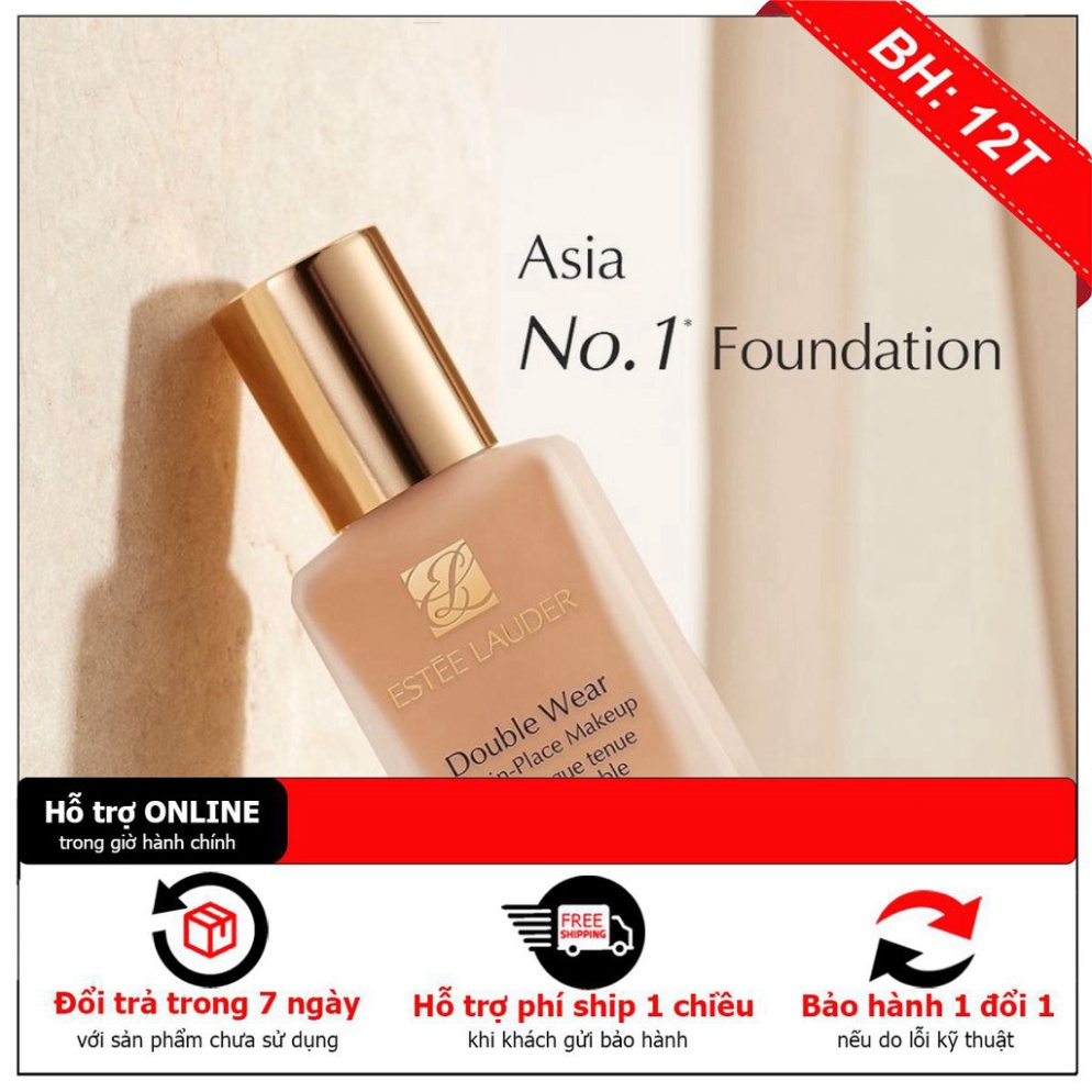 Kem nền Estee Lauder Double Wear Stay-in-Place 30ml che khuyết điểm, lâu trôi cho lớp nền hoàn hảo winwinshop01