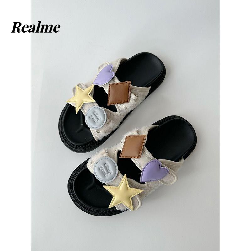 Dép Sandal Đế Dày Phong Cách Hàn Quốc Thời Trang Mùa Hè Mới Cho Nữ