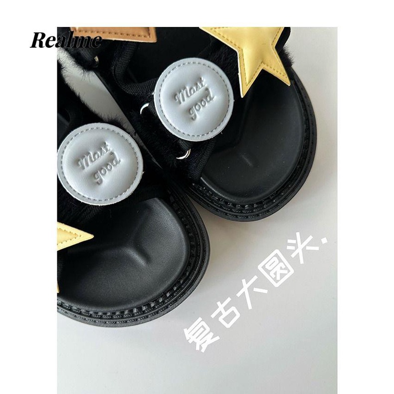 Dép Sandal Đế Dày Phong Cách Hàn Quốc Thời Trang Mùa Hè Mới Cho Nữ