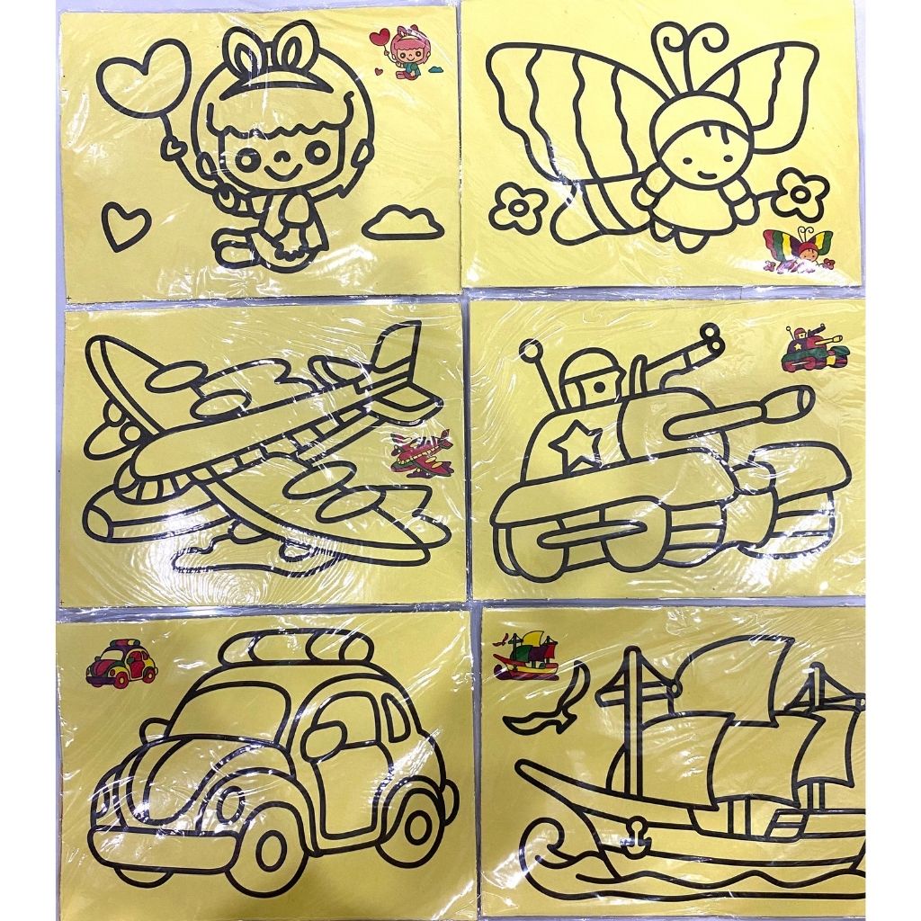 Đồ chơi tranh cát mini SMARTKIDS kíc thước 9x12.5cm