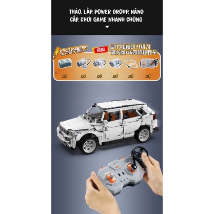 𝐋𝐄𝐆𝐎 Xe địa hình bốn bánh Shuangying C61007  G5 2208 PCS