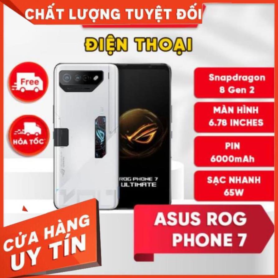 Điện thoại Asus ROG Phone 7 (Snapdragon 8 Gen 2) Li-Po 6000 mAh Sạc nhanh 65W