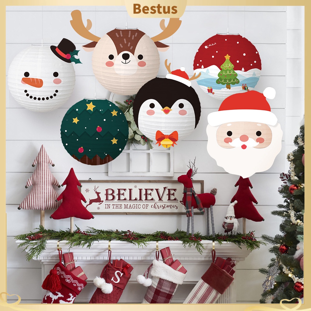 Lồng Đèn Hình Chim Cánh Cụt Dễ Dàng Mang Theo Trang Trí Giáng Sinh