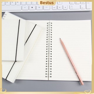 【Bestus】Sổ ghi chú lõi lò xo khổ A5/A6 kẻ ngang/kẻ ô tiện lợi
