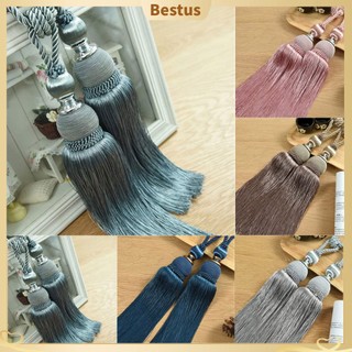 【Bestus】Set 2 dây buộc rèm cửa kiểu tua rua đẹp mắt